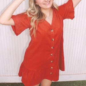 Loveriche ❤️ button down baby doll/mini dress